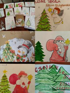 Новогодние открытки, которые делают дети — и карты желаний взрослых | натяжныепотолкибрянск.рф